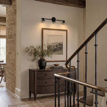 Erin Cylindrical 3-Light Wall Sconce