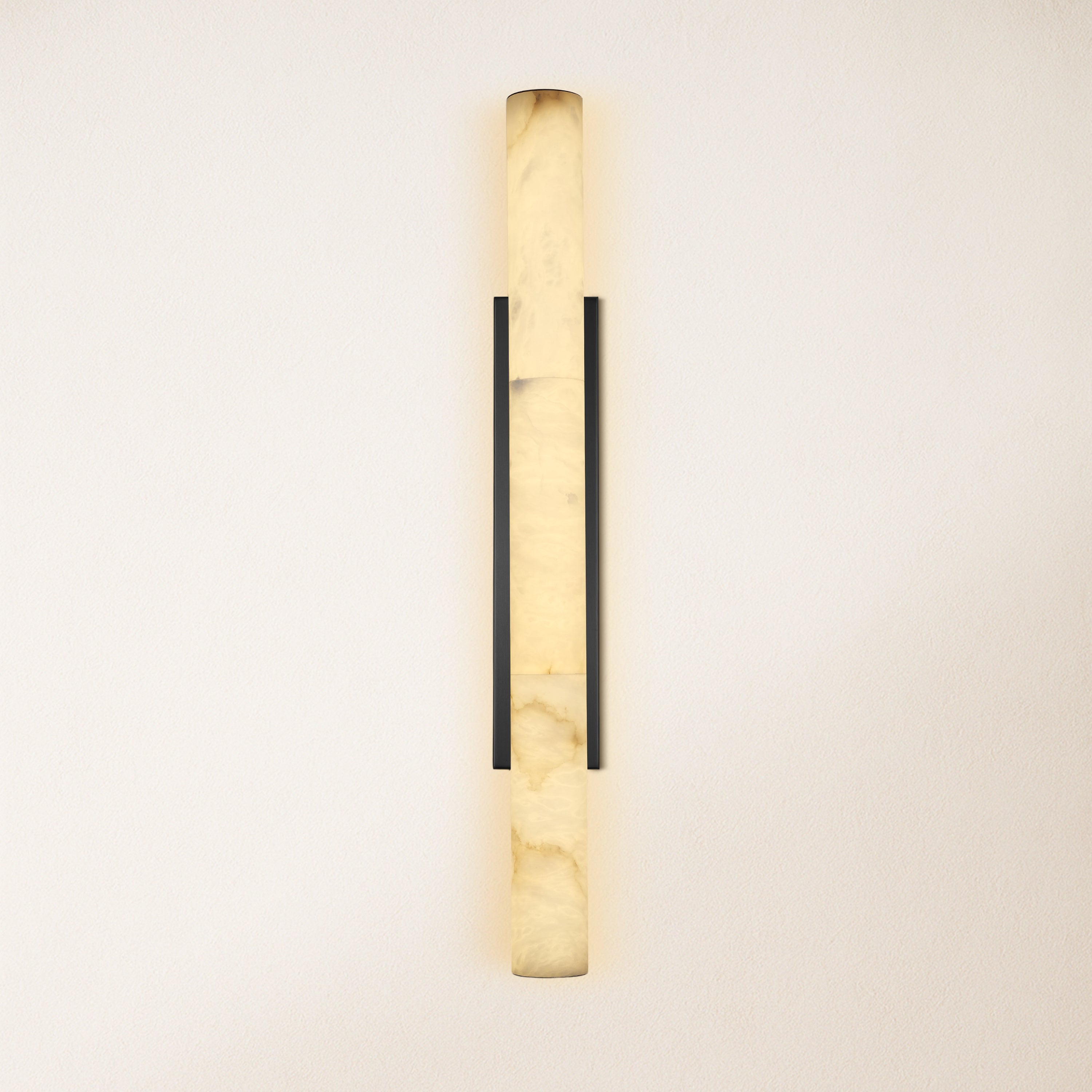 Sylvia Palladian Alabaster Wall Sconce 36"H