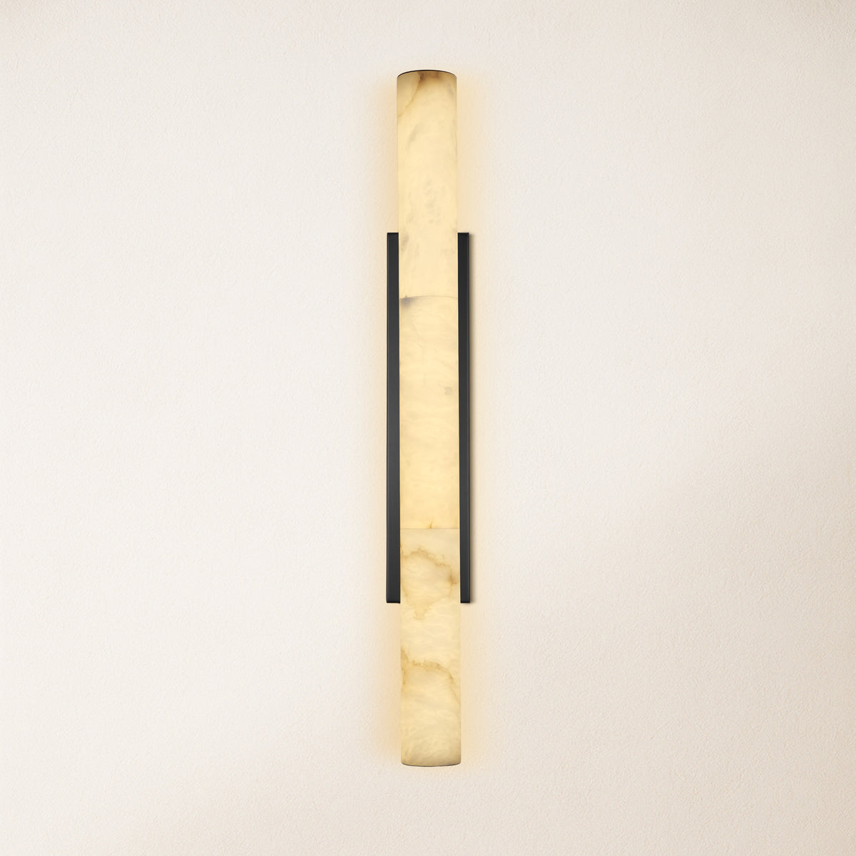 Sylvia Palladian Alabaster Wall Sconce 36"H