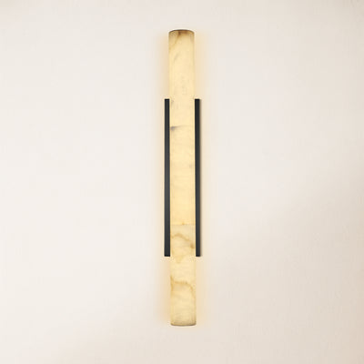 Sylvia Palladian Alabaster Wall Sconce 36"H
