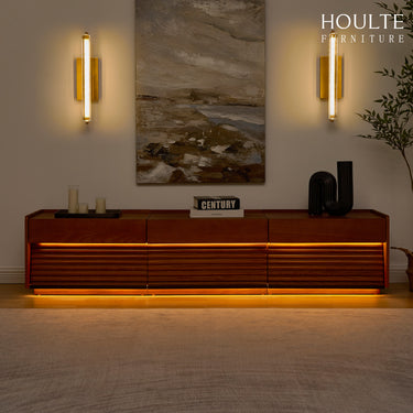 Devon Oak Media Console  70.8"