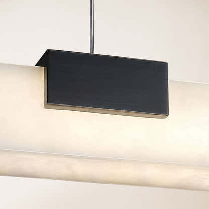 Caliora Alabaster Linear Chandelier