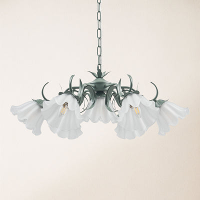 GlowMuse Crystal Round Chandelier 27"