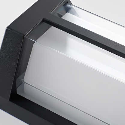 Cliffhold Double Acrylic Shade Outdoor Wall Light