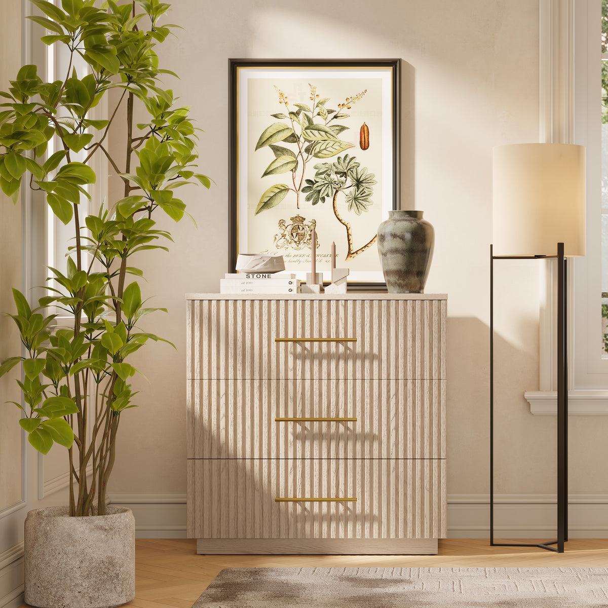 Holt 32" Oak Drawer Chest