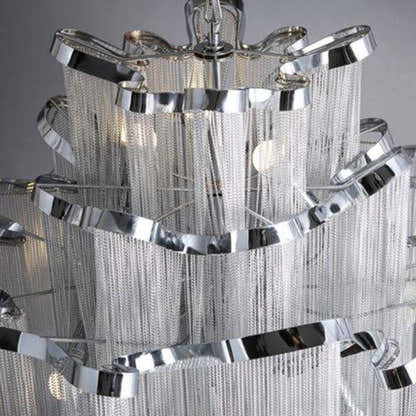 Teresa Cadena Metal Tassel Chandelier