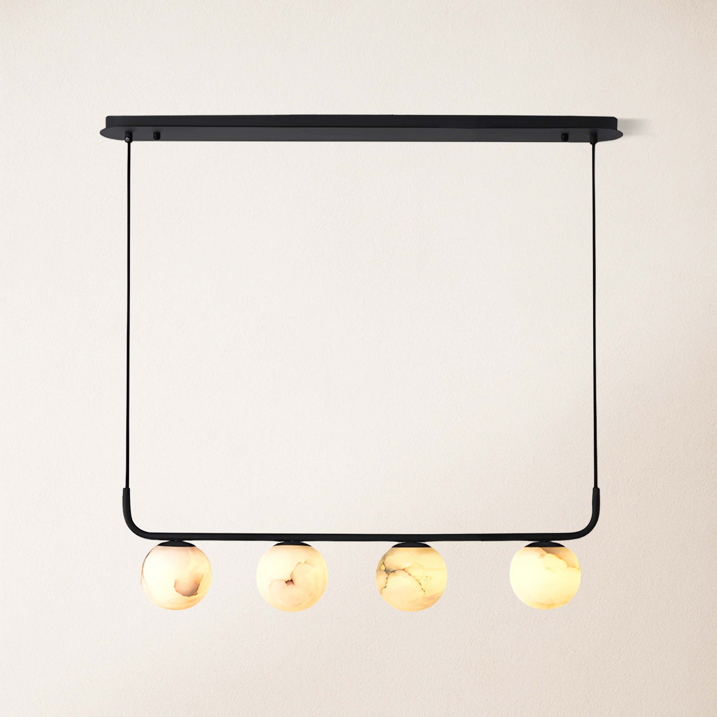 Betrica Alabaster Linear Chandelier