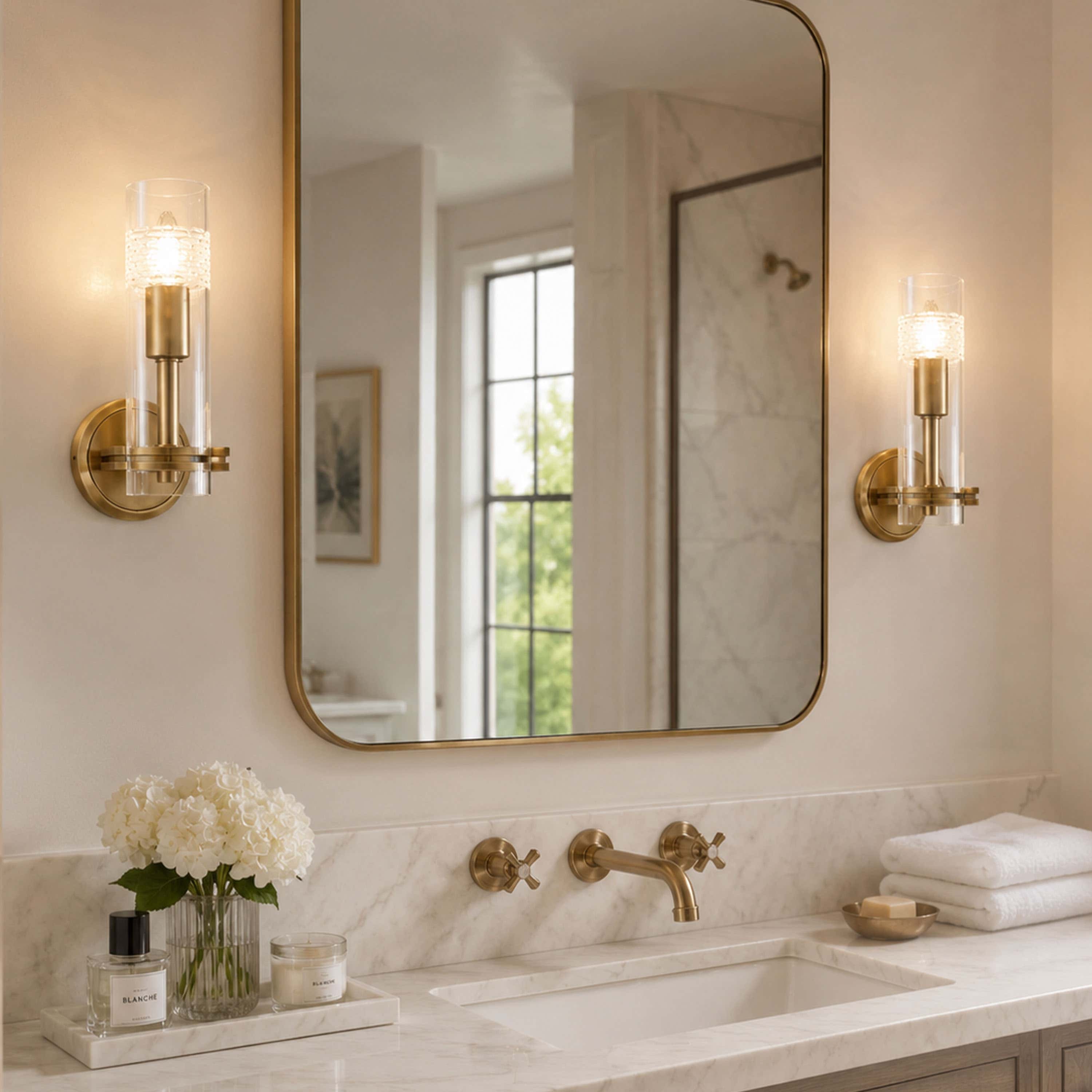 Aureline Glass Wall Sconce