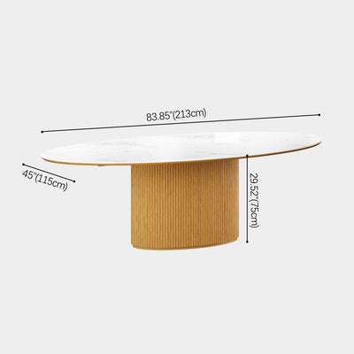 Marley Sintered Stone Dining Table 84"