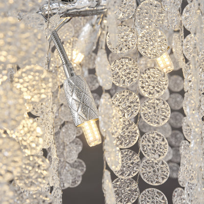 Shiro Noda Crystal Tree Branch Linear Chandelier 72"