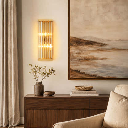 Aethon Crystal Linear Wall Sconce