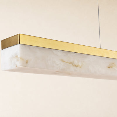 Solvane Resin Linear Chandelier 47.2"W