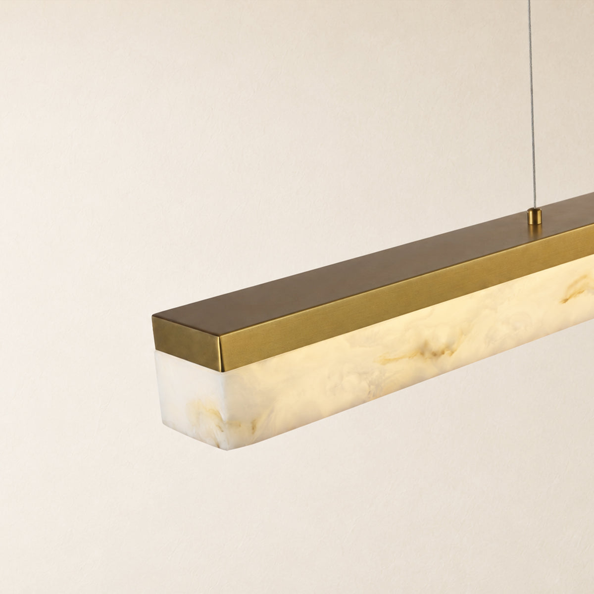 Solvane Resin Linear Chandelier 47.2"W