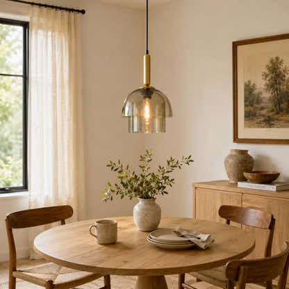 Velorien Glass Tiered Pendant Light