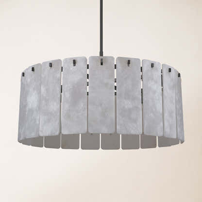 Lunara Alabaster Round Chandelier 36"W