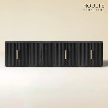Holt 126″ Oak Media Console(Set of 4)