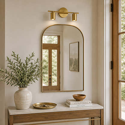 Erin Cylindrical 2-Light Wall Sconce