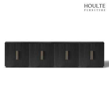 Holt 126″ Oak Media Console(Set of 4)