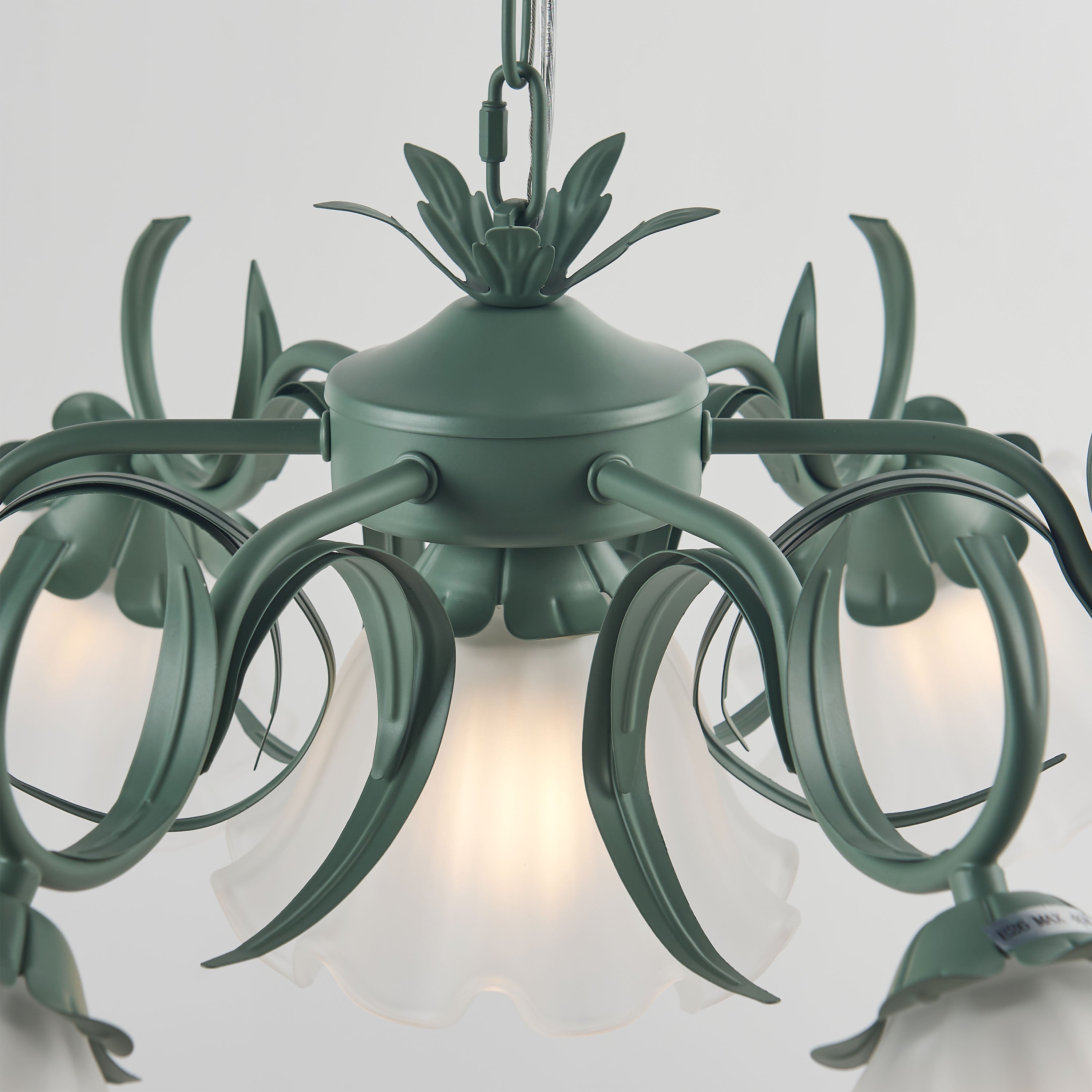 GlowMuse Crystal Round Chandelier 27"