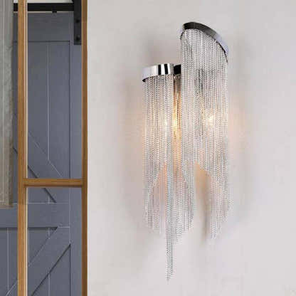 Teresa Cadena Chain Tassel Wall Sconce