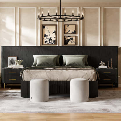 Ewan Sintered Stone Nightstand 26"W