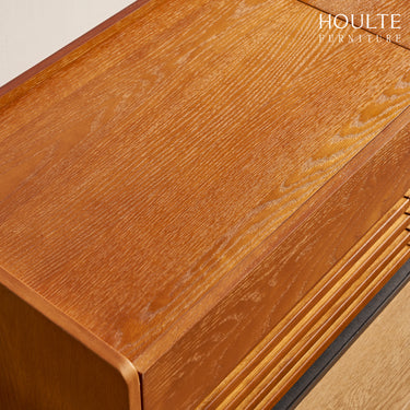 Devon Oak Media Console  70.8"