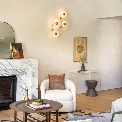 Miles Alabaster Wall Lamp 12"D