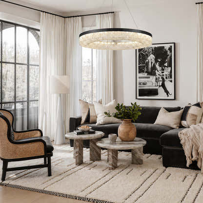Planituri Crystal Round Chandelier