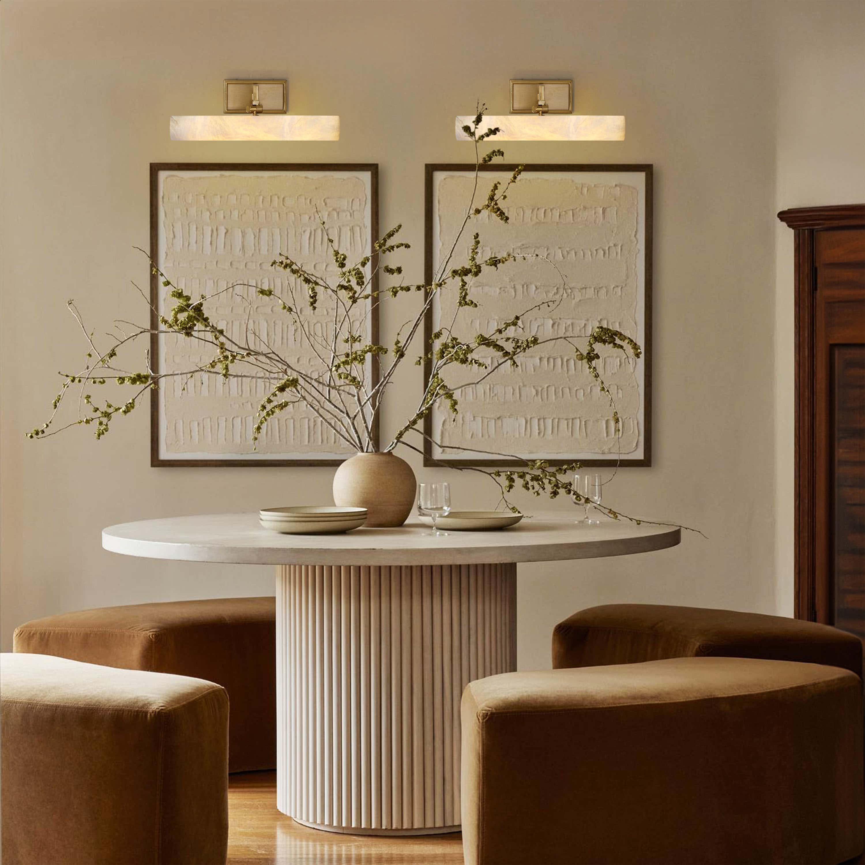 Nimbus Alabaster Picture Light 12"