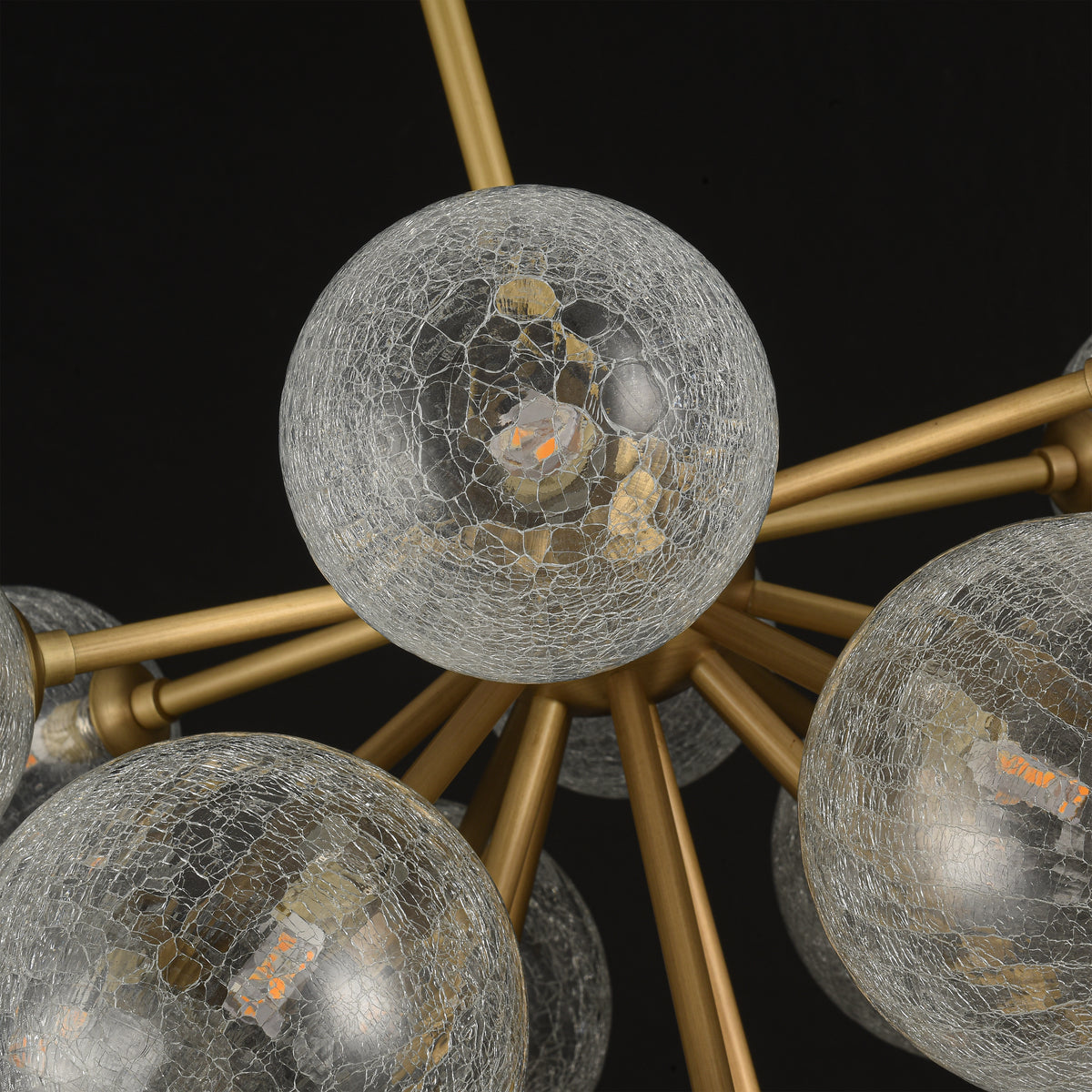 Elowen Glass Globe Cluster Chandelier 24"D