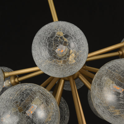 Elowen Glass Globe Cluster Chandelier 24"D