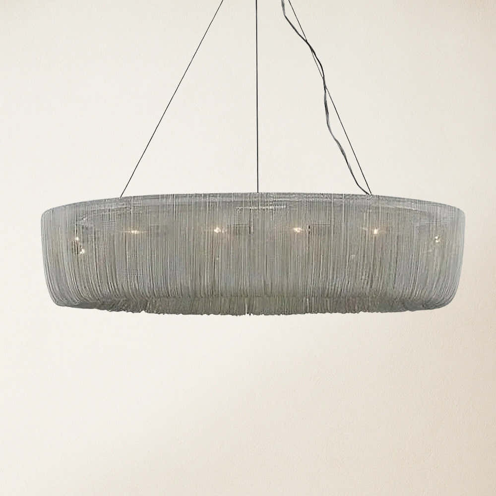 Teresa Cadena Chain Tassel Chandelier 39"D