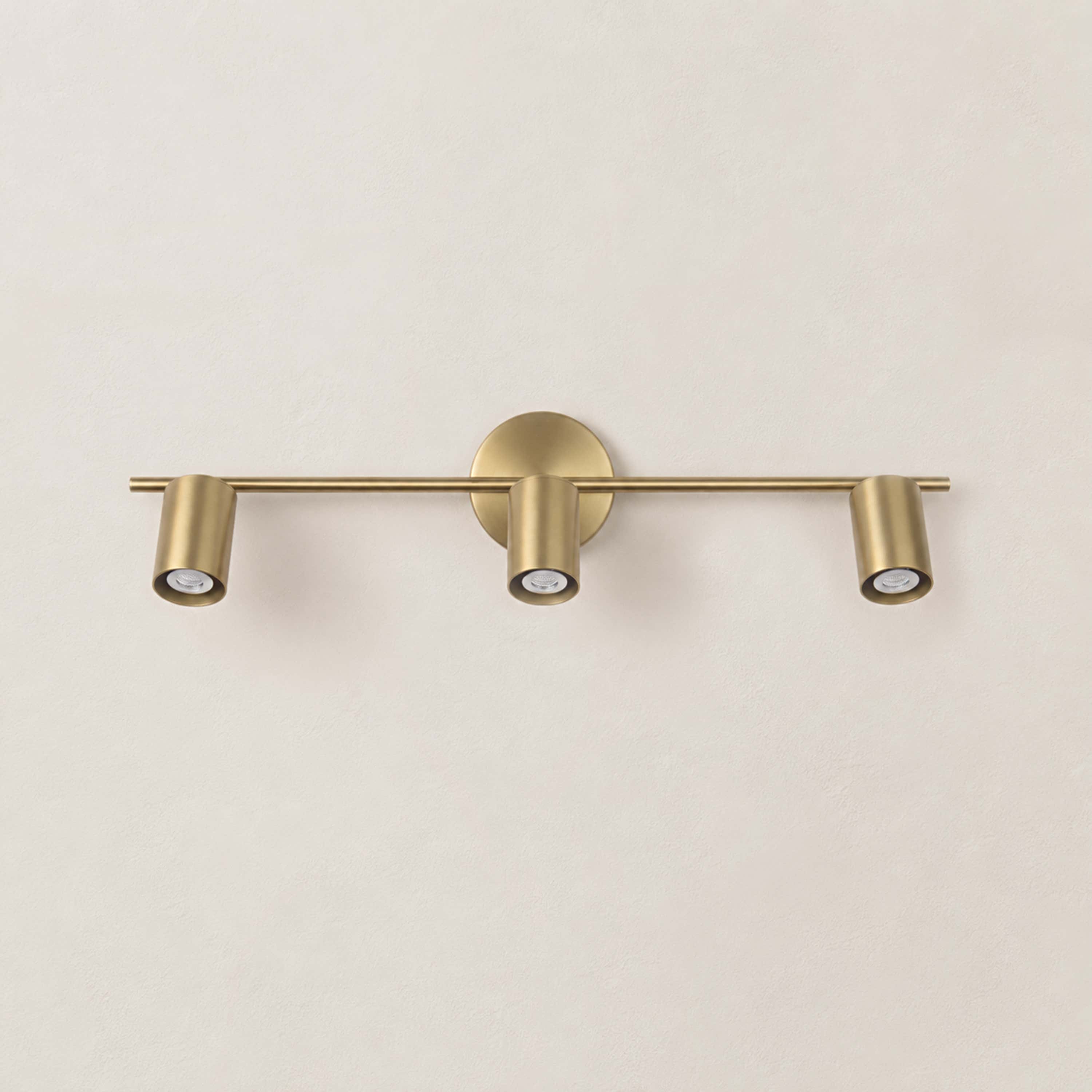 Erin Cylindrical 3-Light Wall Sconce