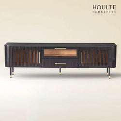 Ewan Oak Media Console 80