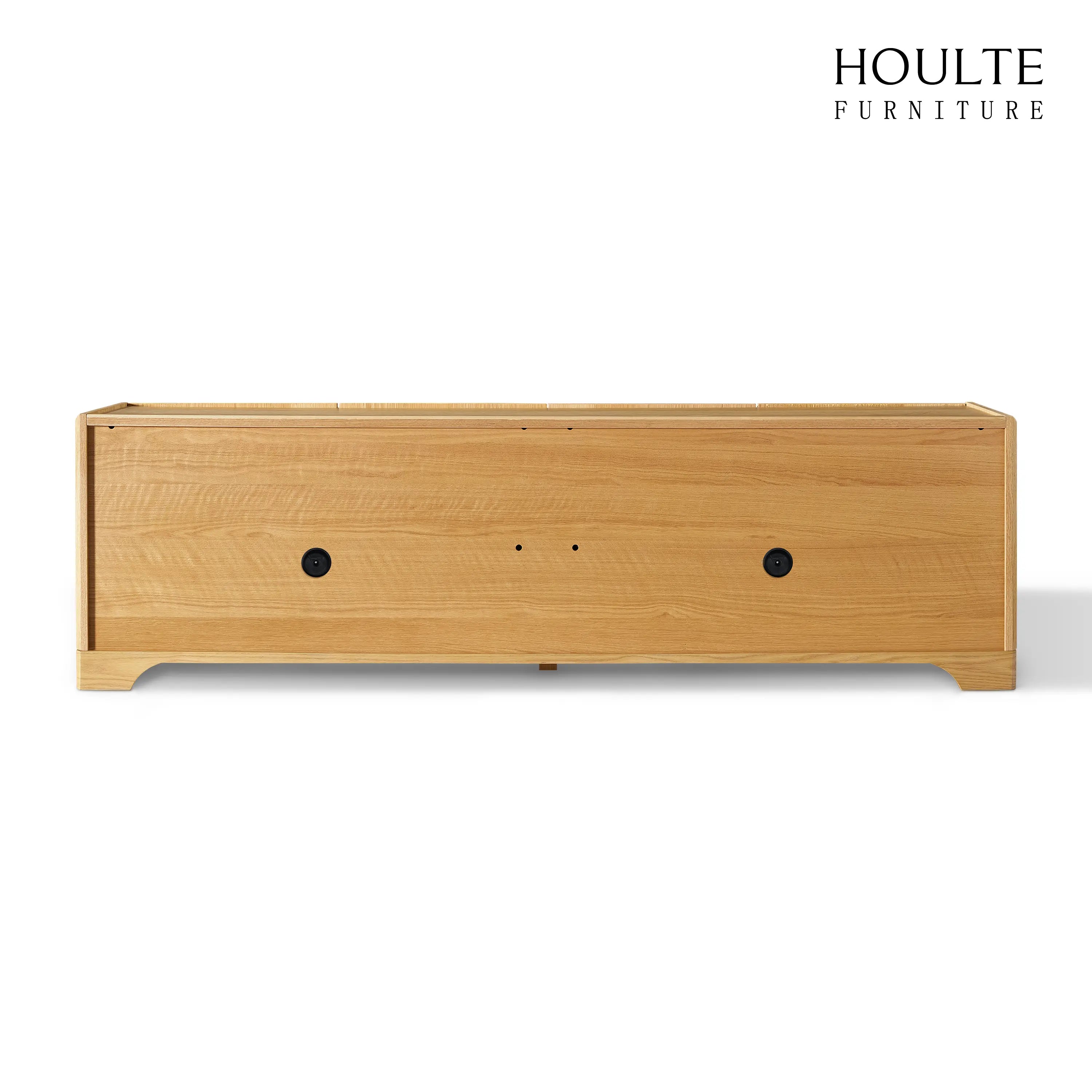 Aurora Oak Media Console 80"