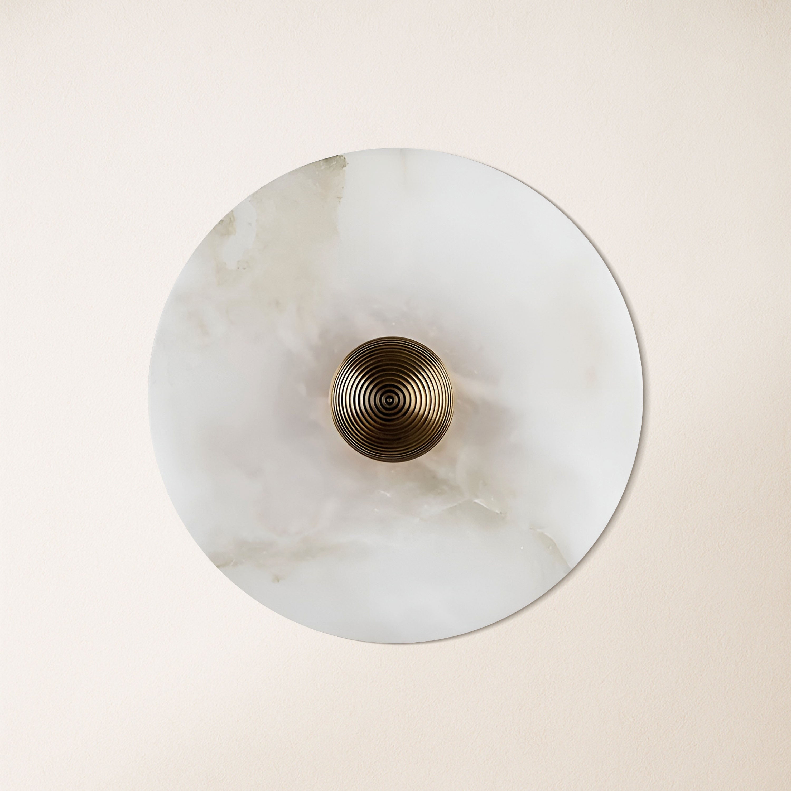 Miles Alabaster Wall Sconce 12"D