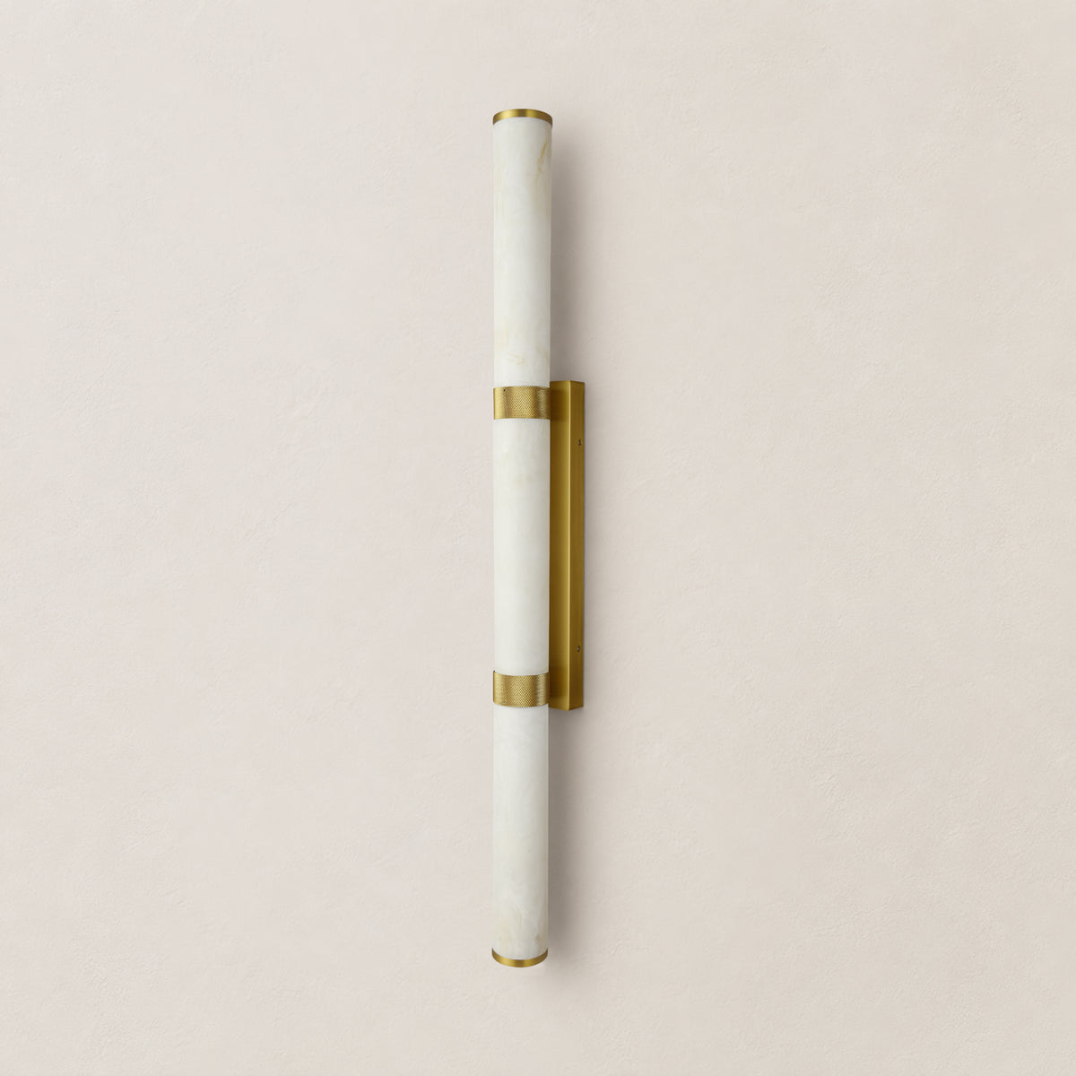 Vela Resin Cylinder Wall Sconce 47.2"H #Finish_Gold,Size_47.2"H