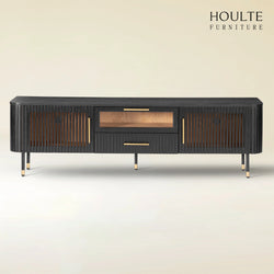 Ewan Oak Media Console 80