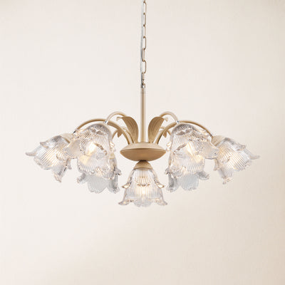 GlowMuse Crystal Round Chandelier 27"