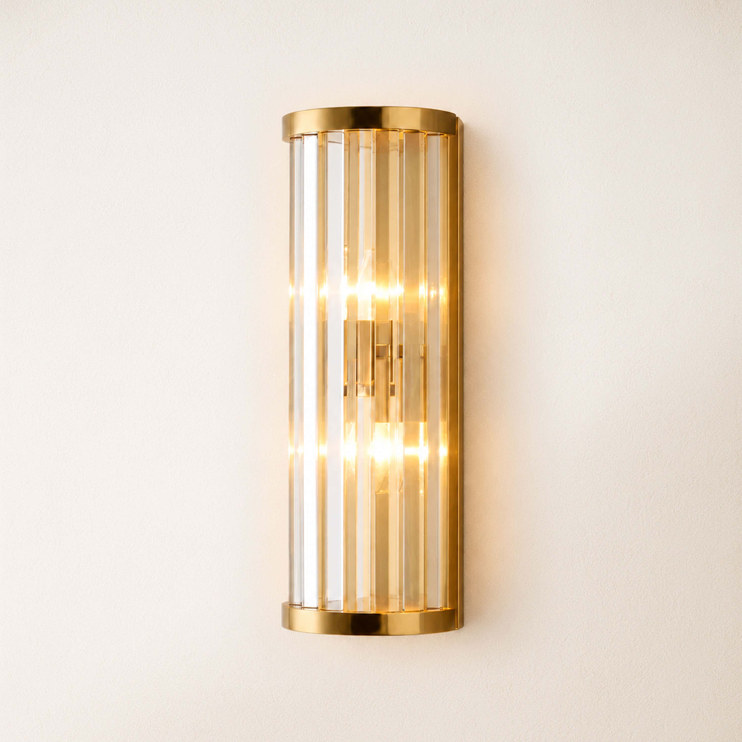 Aethon Crystal Linear Wall Sconce