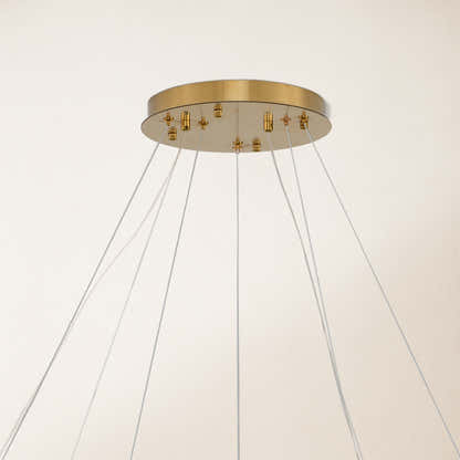 Vetro Prism Crystal 2-Tier Chandelier 32"D