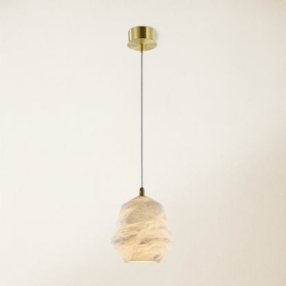 Bloom Alabaster Cascade Bell Pendant