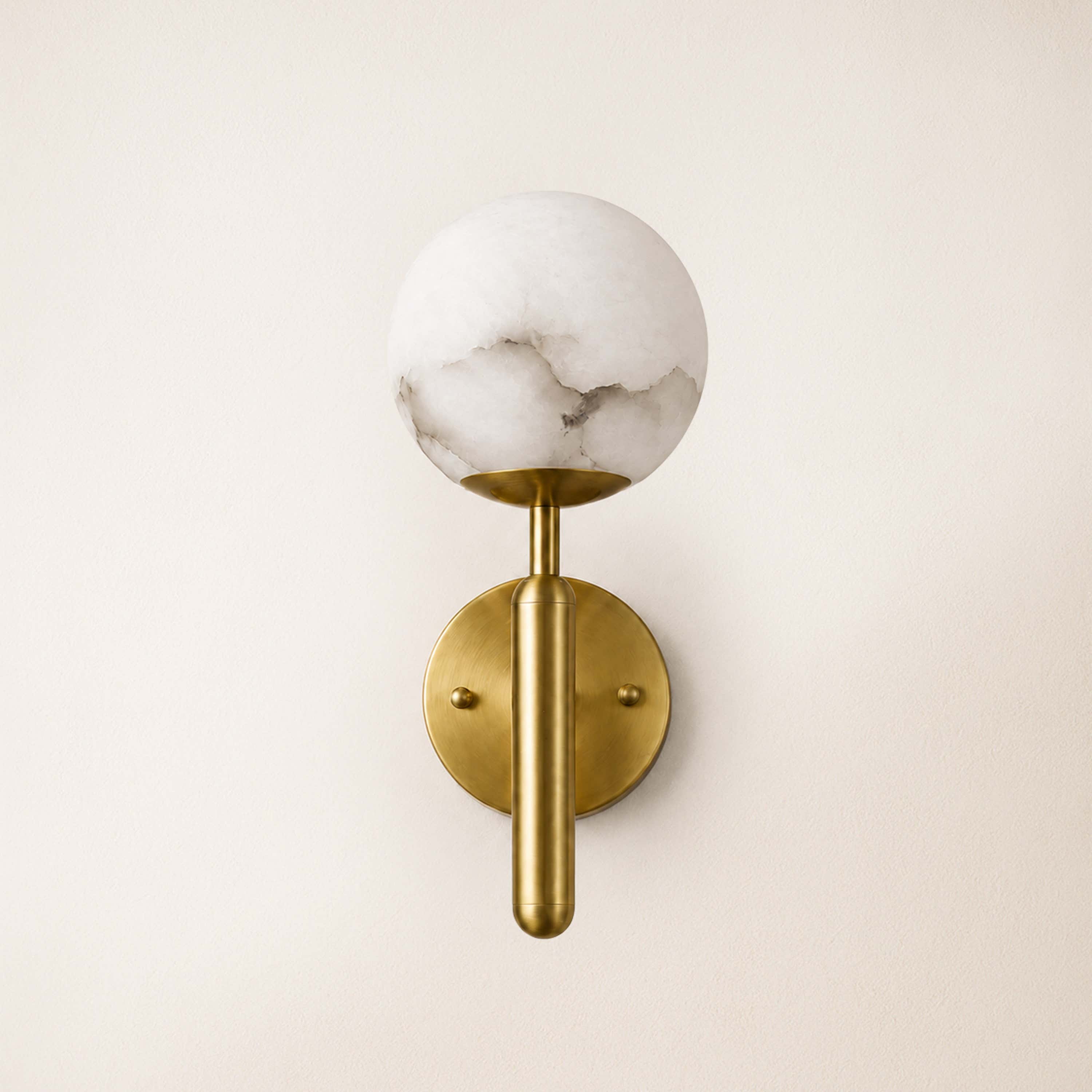 Vellura Alabaster Wall Sconce