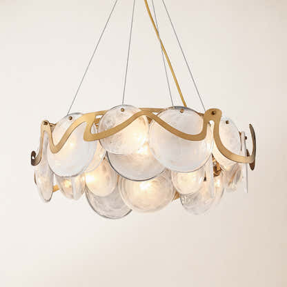 Avenor Ambient Glass Round Chandelier