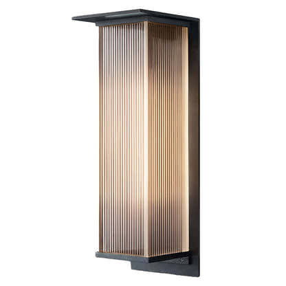 Cyclumena Rectangular Solar Outdoor Wall Light
