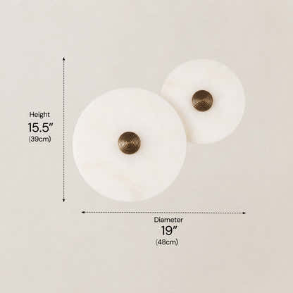 Miles Alabaster Multi-Lights Wall Sconce
