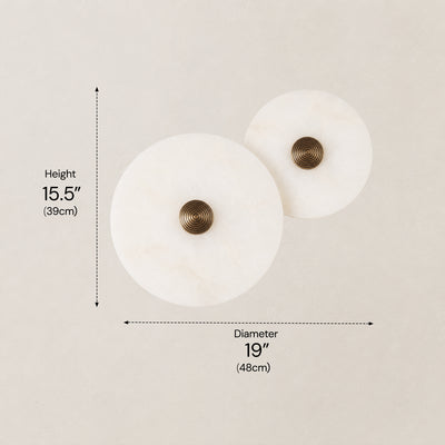 Miles Alabaster Multi-Lights Wall Sconce