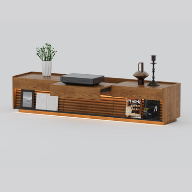 Devon Oak TV Stand  70.8"