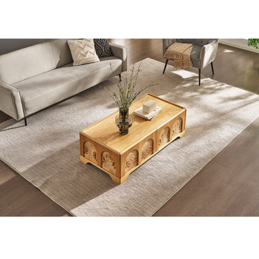 Aurora Oak Coffee Table 47.2"