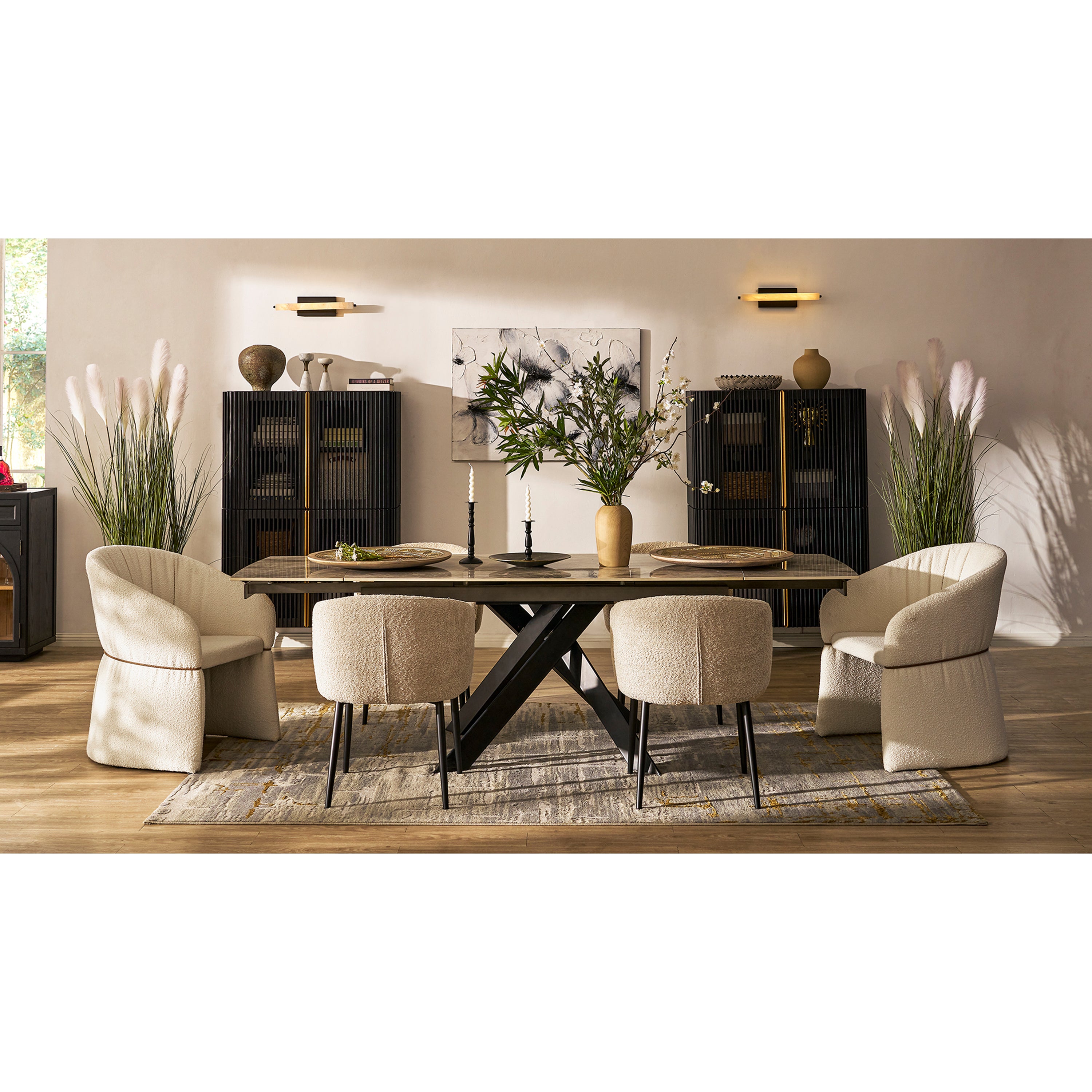 Ewan 39.4″ Oak Cabinet